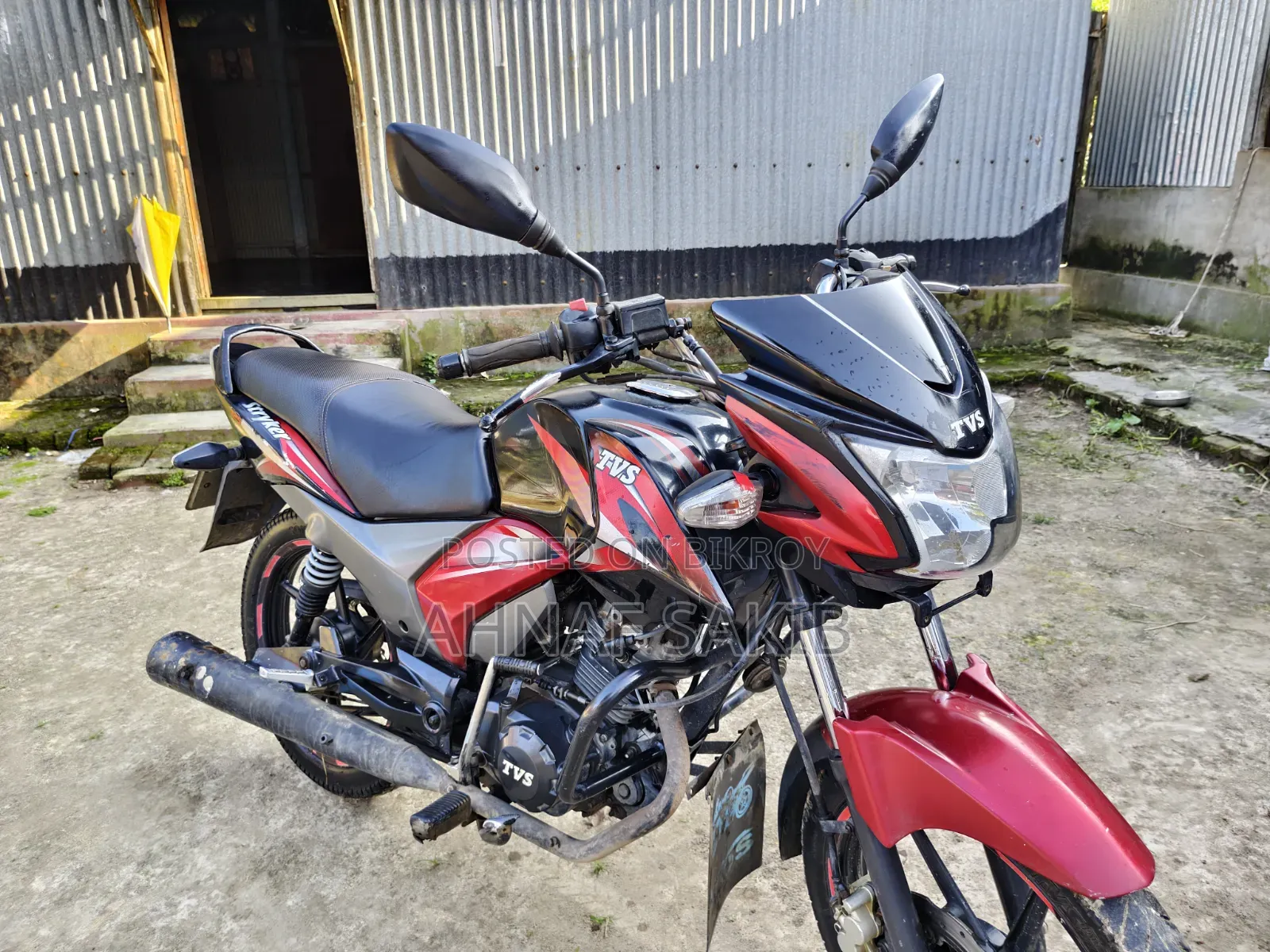 টিভিএস স্ট্রাইকার ১২৫ ২০১৮ কালো