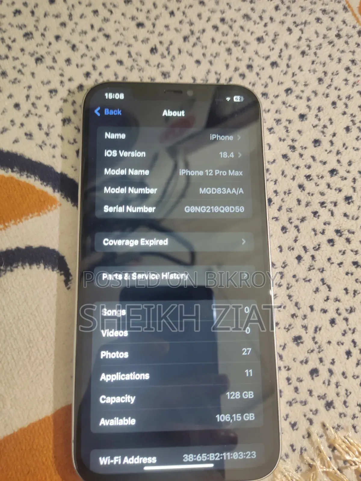 Apple iPhone 12 Pro Max 128 GB White
