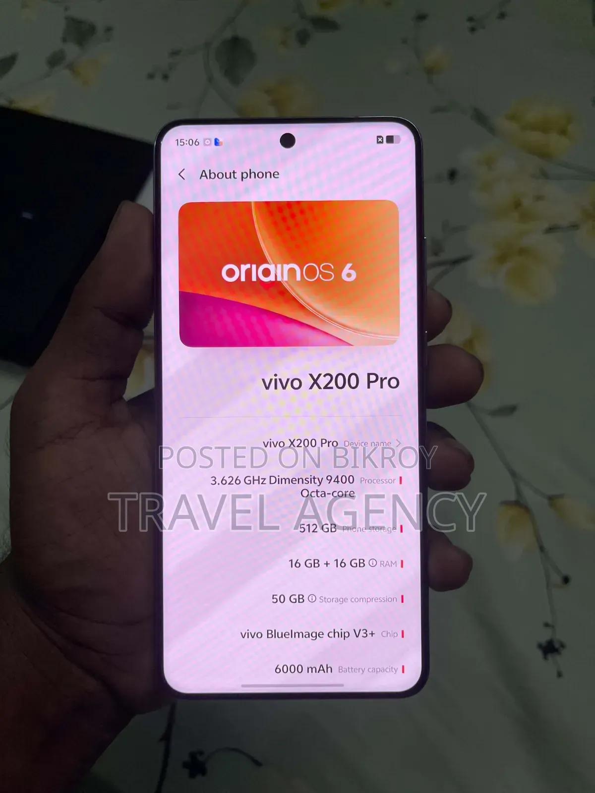 Vivo X200 Pro 512 GB Blue