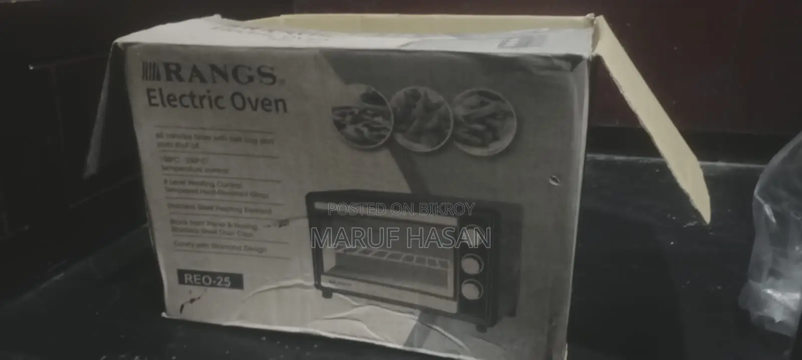 ব্র্যান্ড ইলেকট্রিক ওভেন বিক্রি।