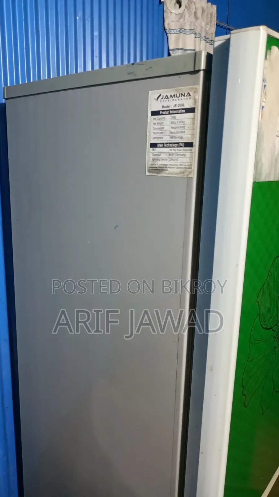 Urgent Jamuna refrigerator for sale
