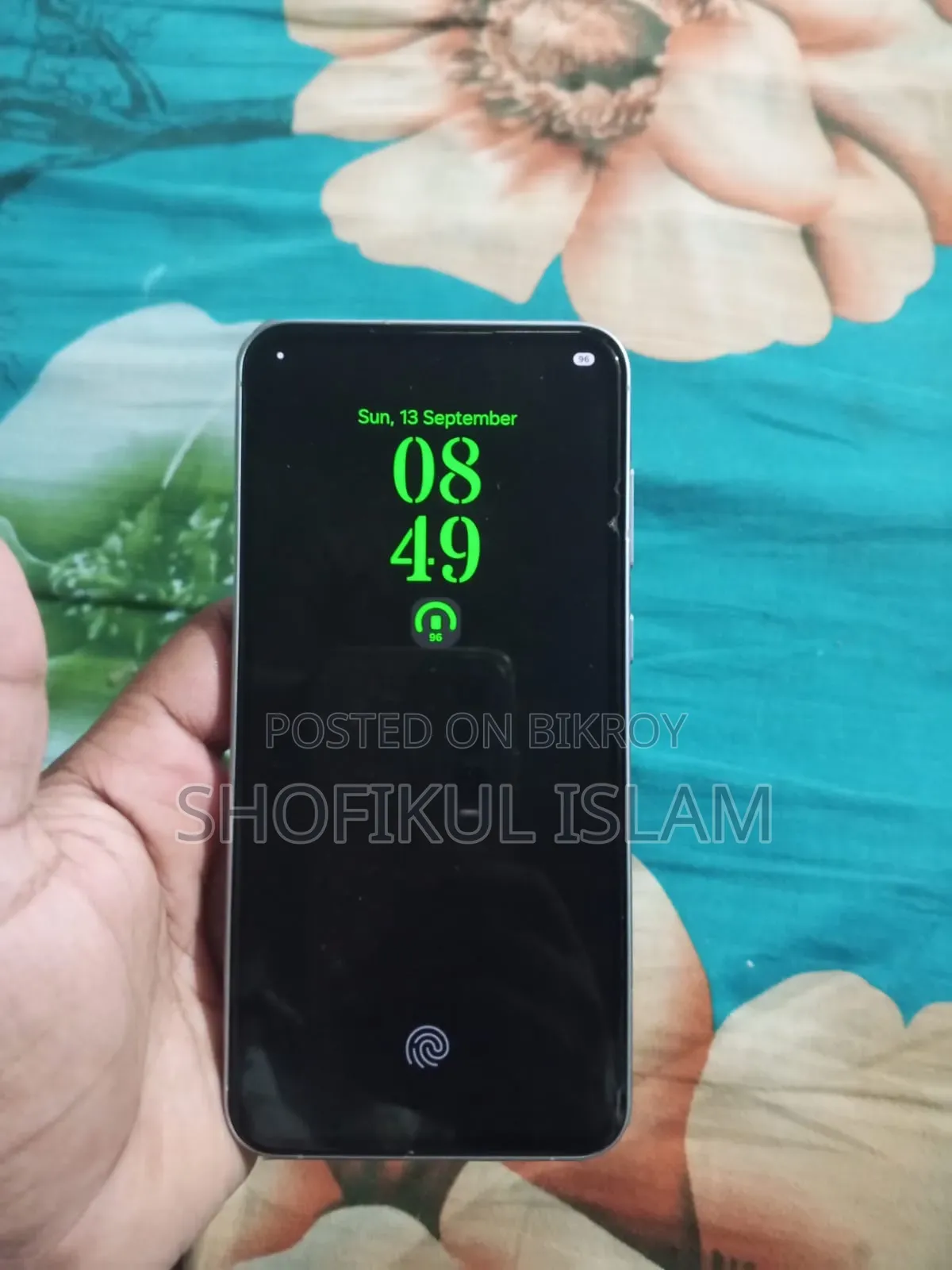 স্যামসাং গ্যালাক্সি এ৫৫ ১২৮ জিবি সিলভার