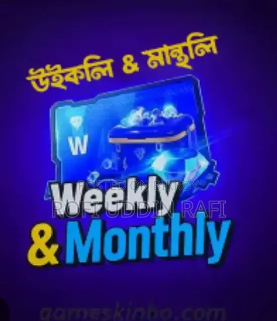 Weekly and Monthly for Free Fire