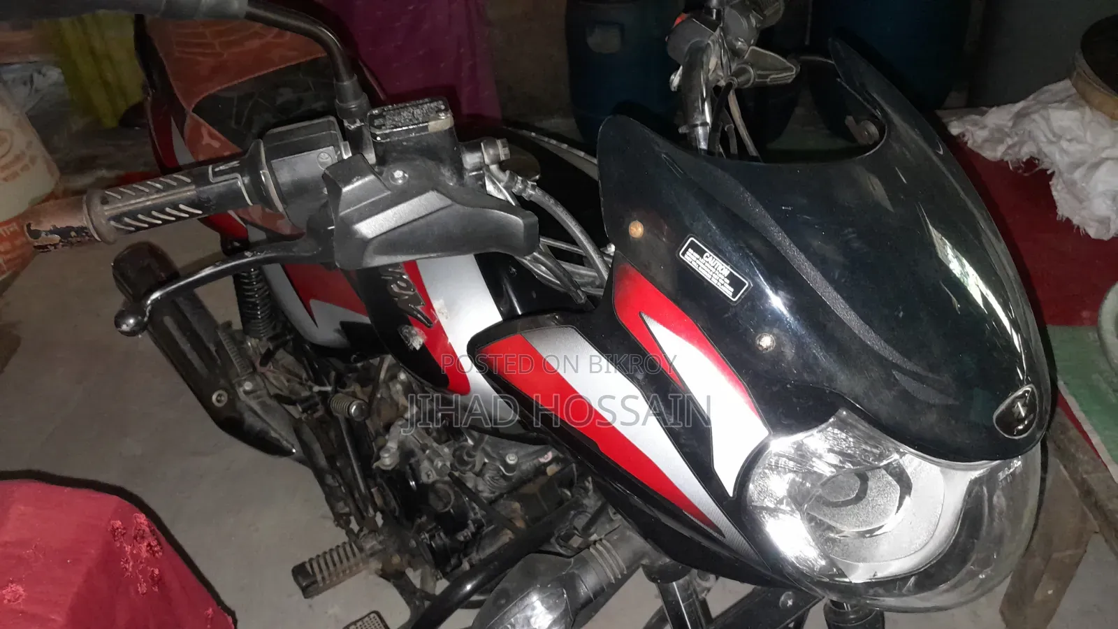 Bajaj Discover 110 2023 Black