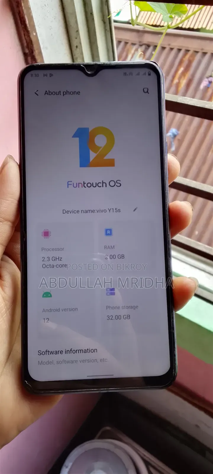 Vivo Y15S 32 GB Blue