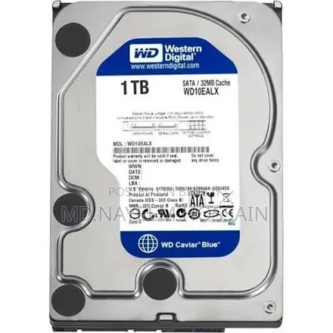 WD 1TB HDD | 1TB Internal Hard Drive | Used | Good Condition