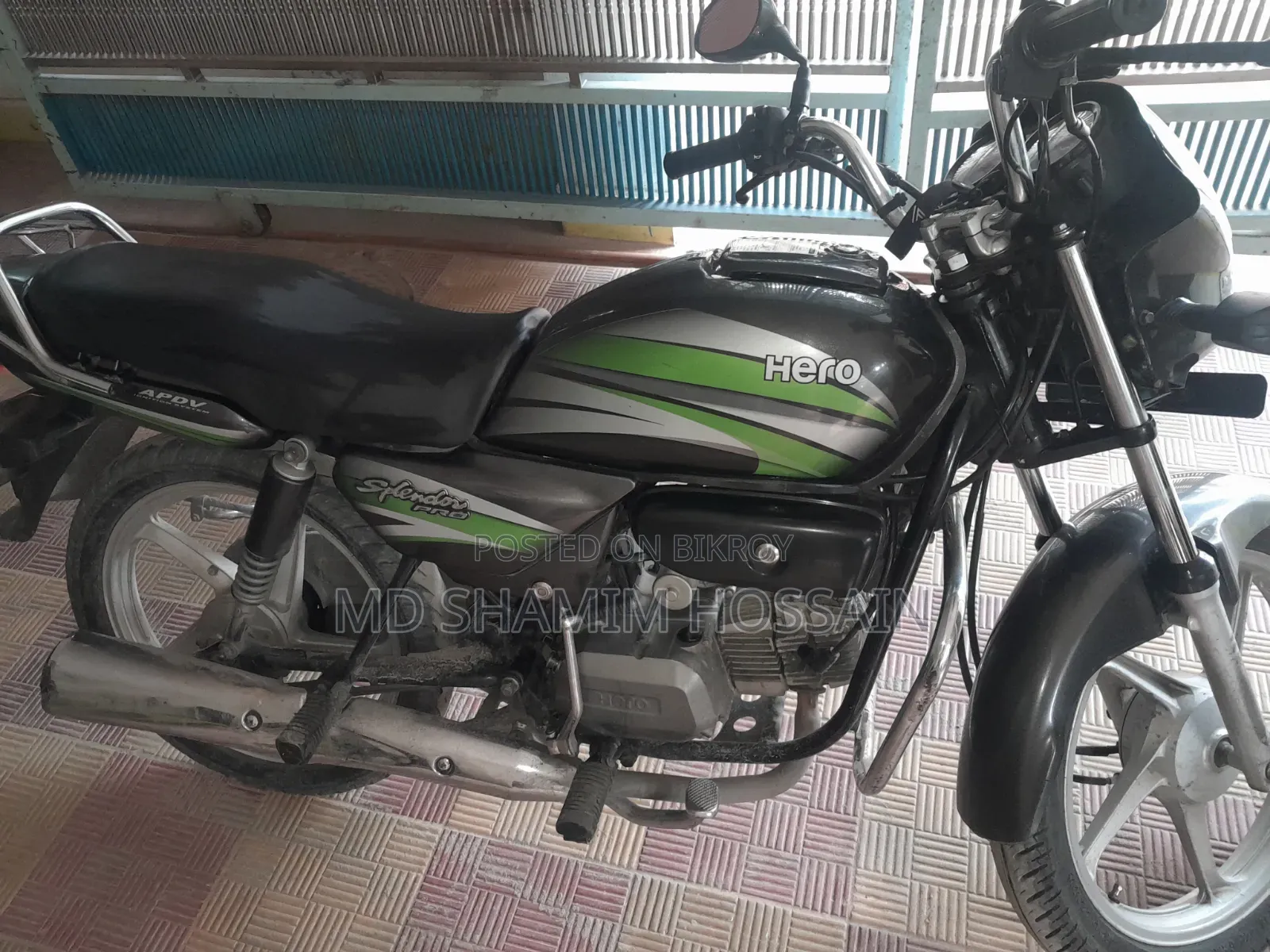 হিরো স্প্লেন্ডার প্রো ২০১৬ গ্রে