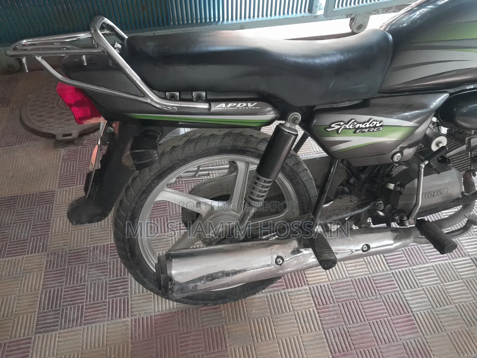 হিরো স্প্লেন্ডার প্রো ২০১৬ গ্রে