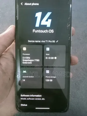 Vivo T5 Pro 128 GB Blue