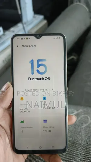 Vivo Y17s 128 GB Gold