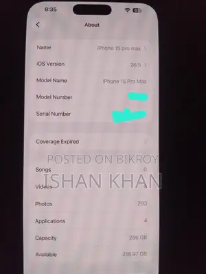 Apple iPhone 15 Pro Max 256 GB White