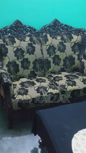 সেগুন কাঠের সোফার সেট