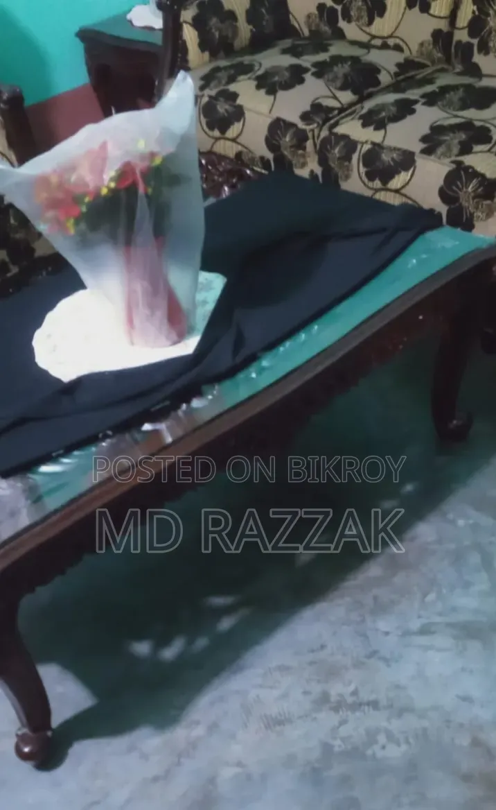 সেগুন কাঠের সোফার সেট