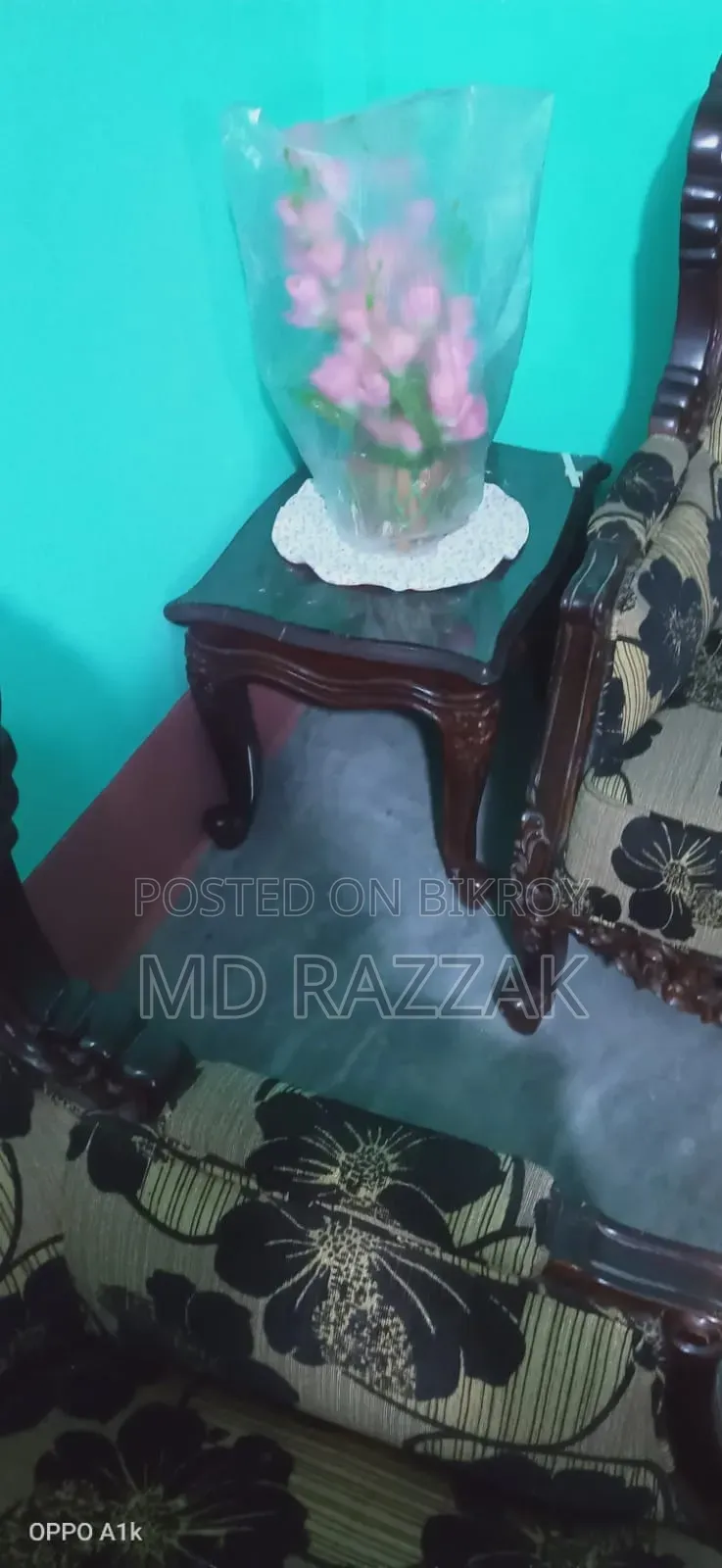 সেগুন কাঠের সোফার সেট