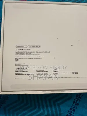 New Laptop Apple 8GB SSD 512GB
