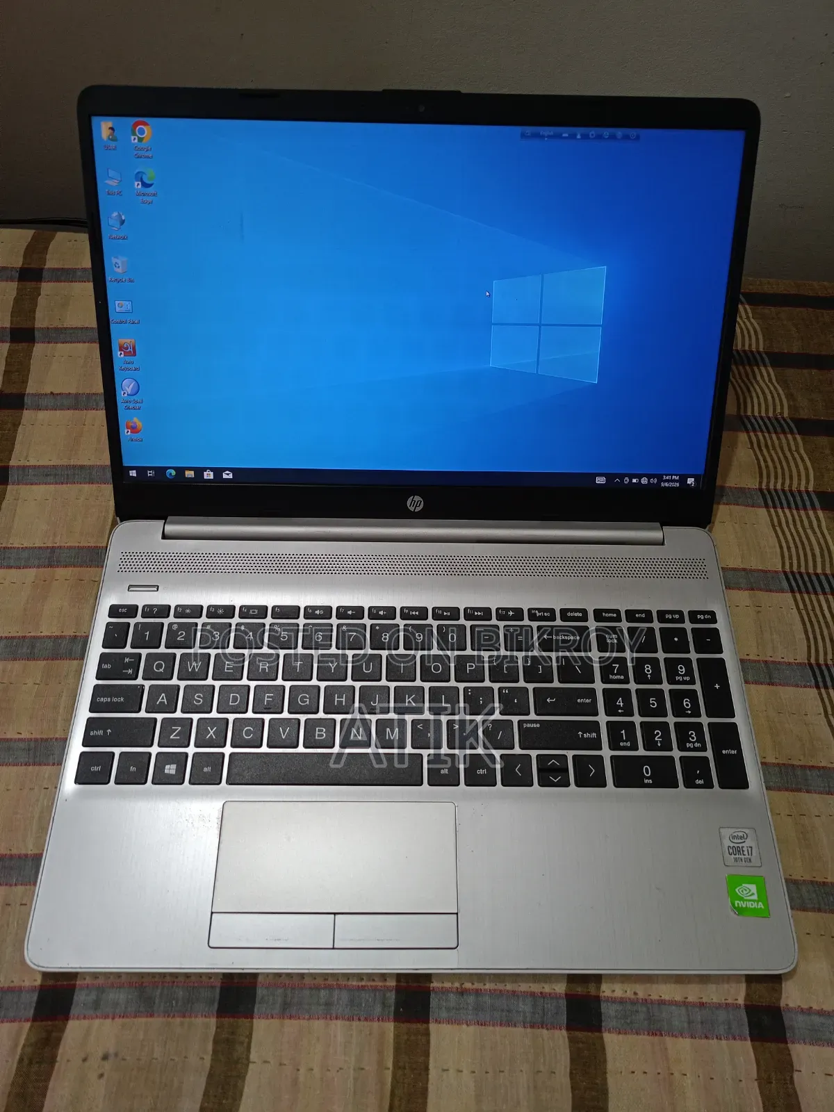Laptop HP 15s 8GB Intel Core i7 HDD+SSD 1T