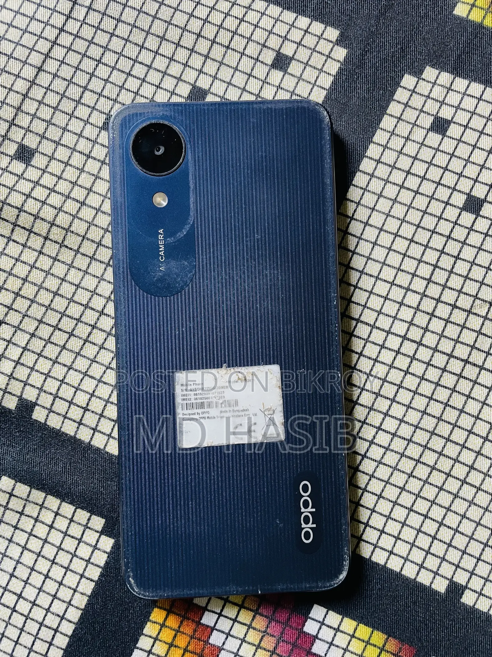 Oppo A17K 64 GB Blue