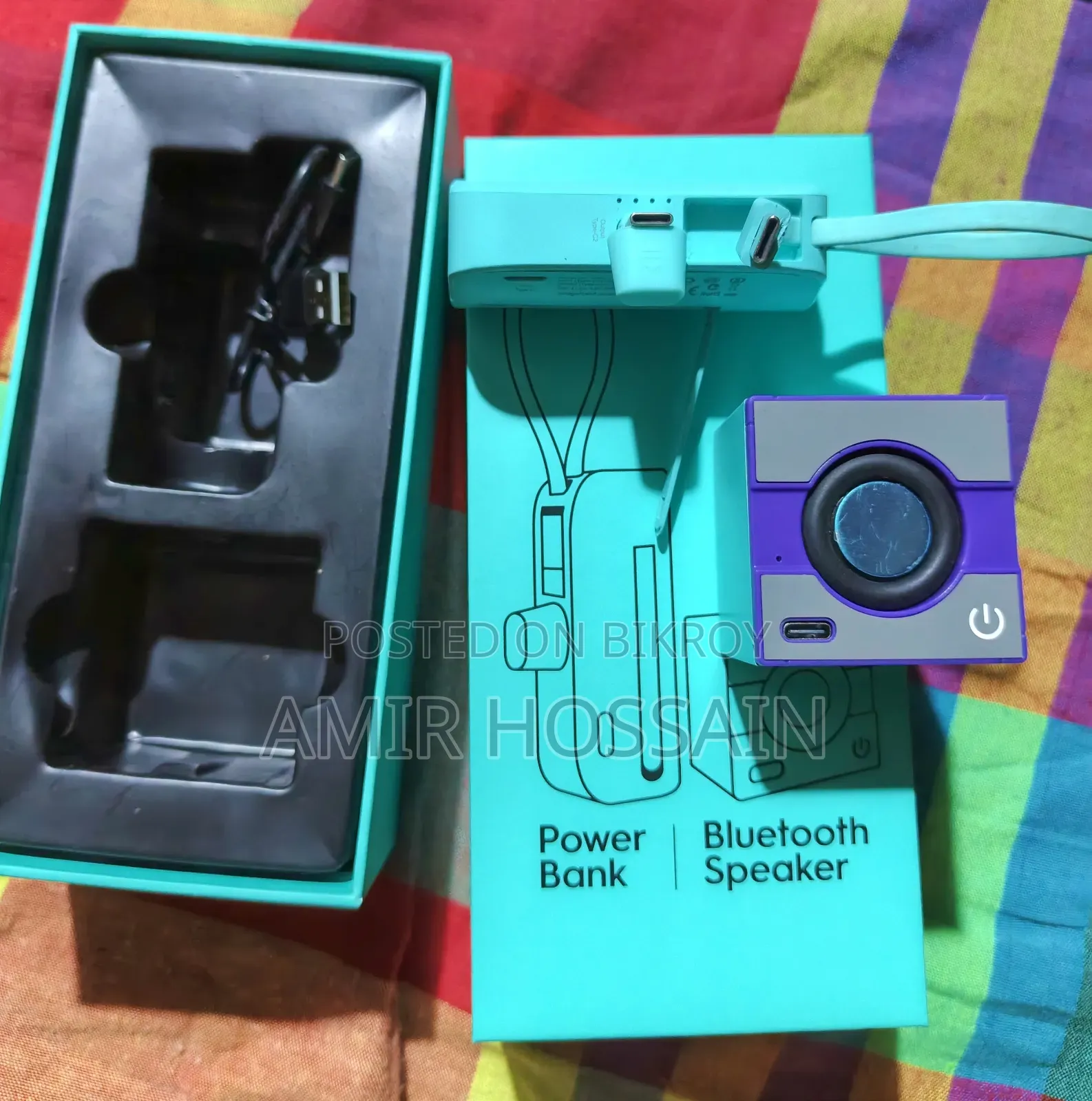 Tecno Power Bank & Bluetooth Speaker