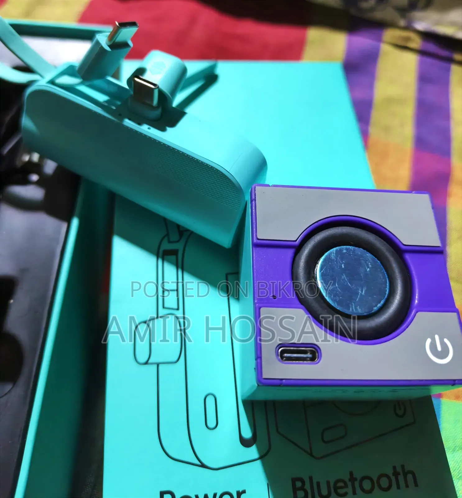Tecno Power Bank & Bluetooth Speaker