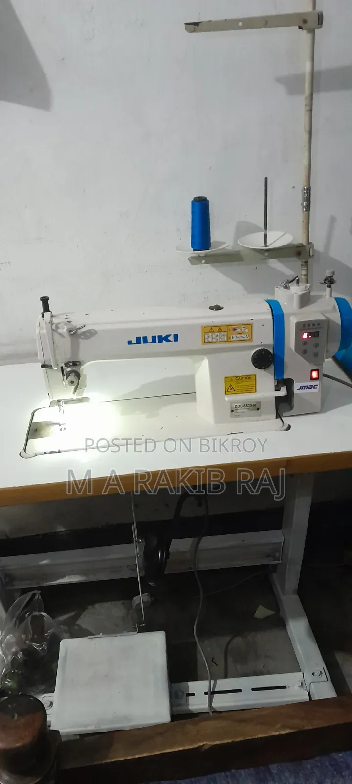 Zuki Semi Auto Plain Machine