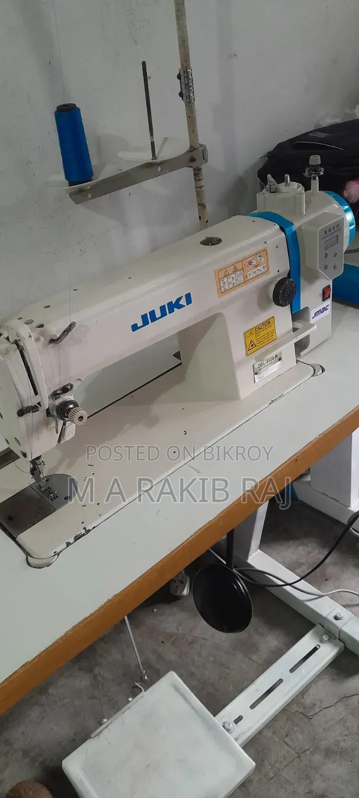 Zuki Semi Auto Plain Machine