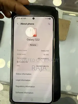 Samsung Galaxy S22 5G 256 GB Gold