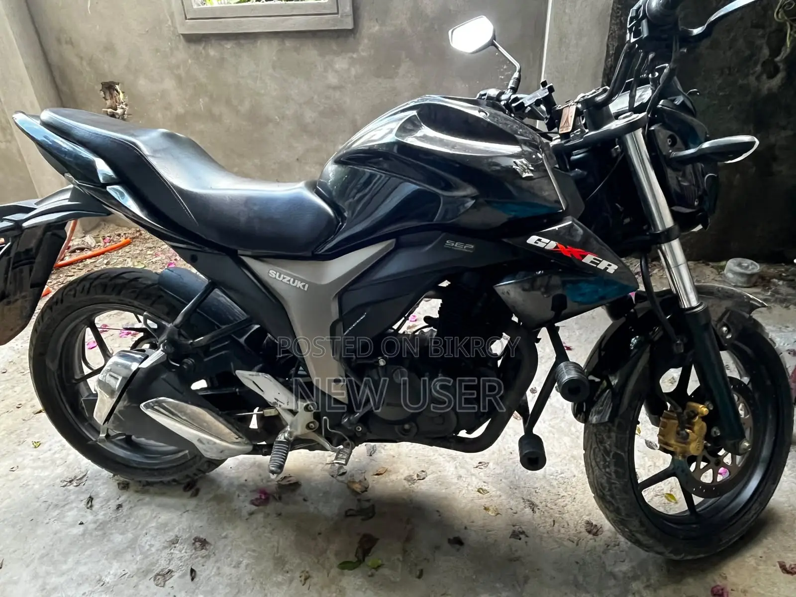 Suzuki Gixxer 2023 Black