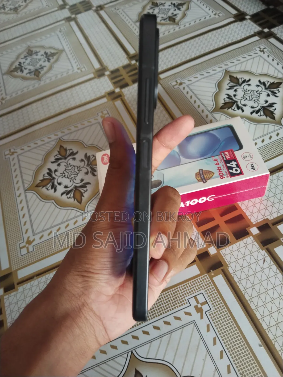 আইটেল এ১০০সি ৬৪ জিবি কালো