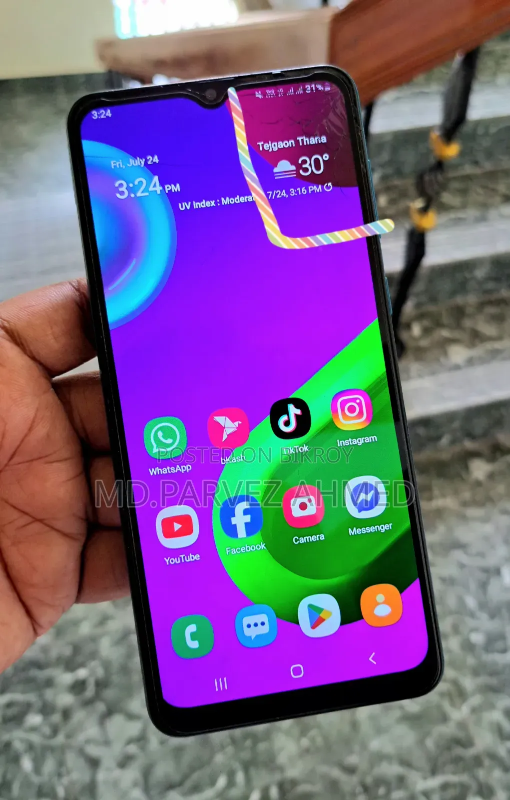 Samsung Galaxy M02 32 GB Blue