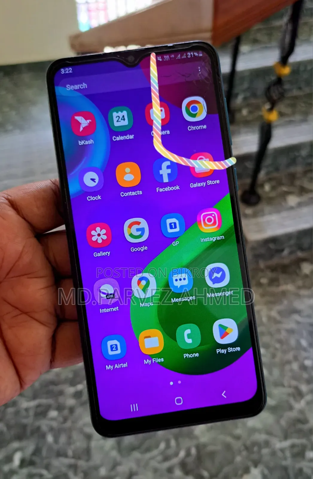 Samsung Galaxy M02 32 GB Blue