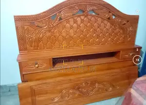 Brand new mahogany wooden bed
