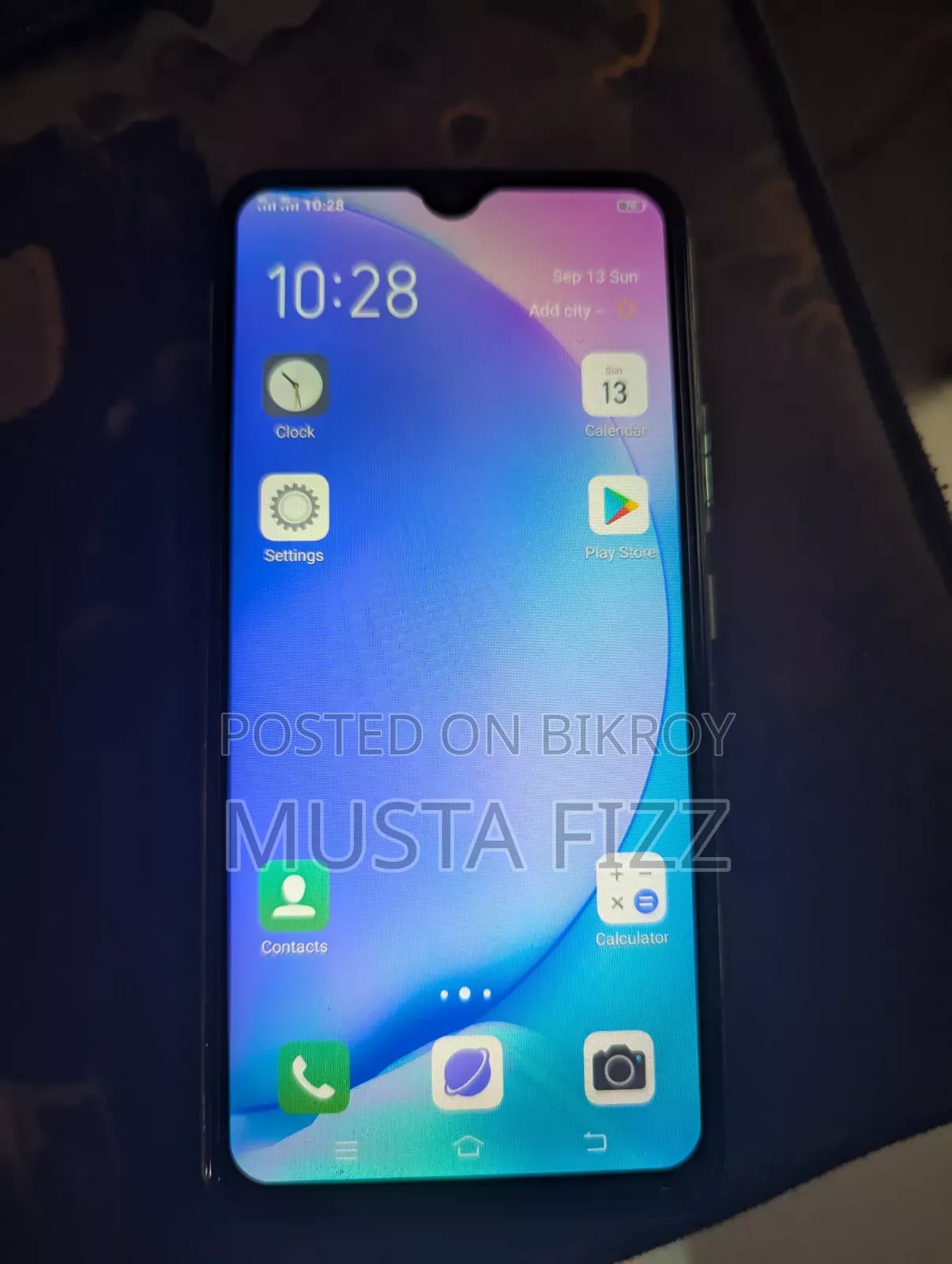 Vivo Y17 256 GB Blue