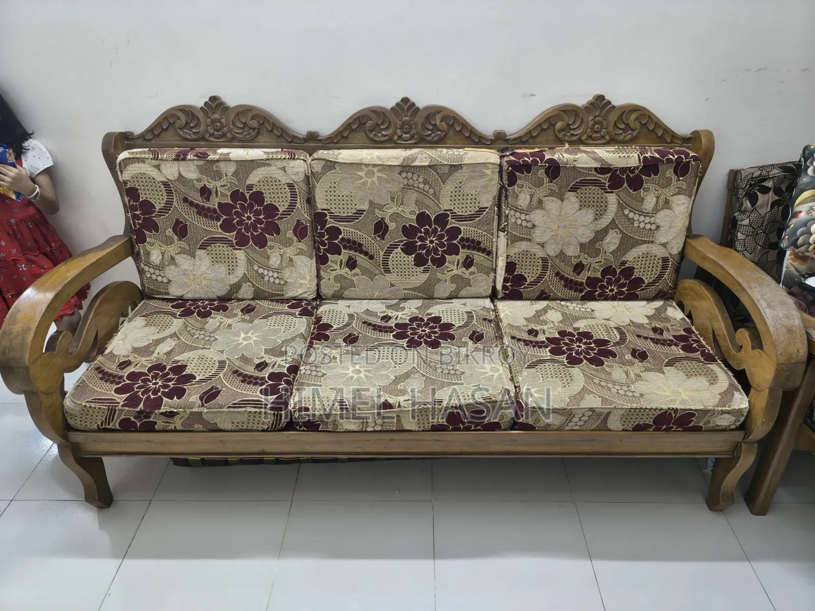 Stylish Wooden Sofa