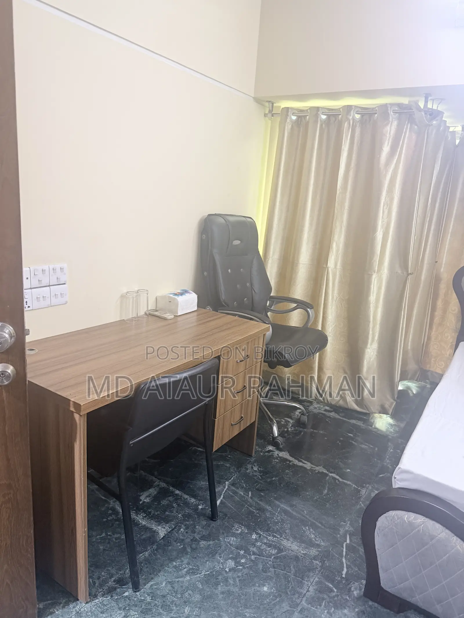 উত্তরায় ড্রিম হাউসে ১ বেডরুমের ফার্নিশড অ্যাপার্টমেন্ট ভাড়ার জন্য