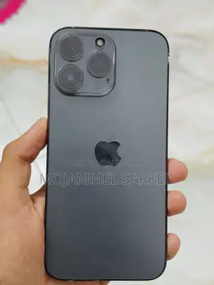 অ্যাপল আইফোন ১৪ প্রো ম্যাক্স ২৫৬ জিবি ব্ল্যাক