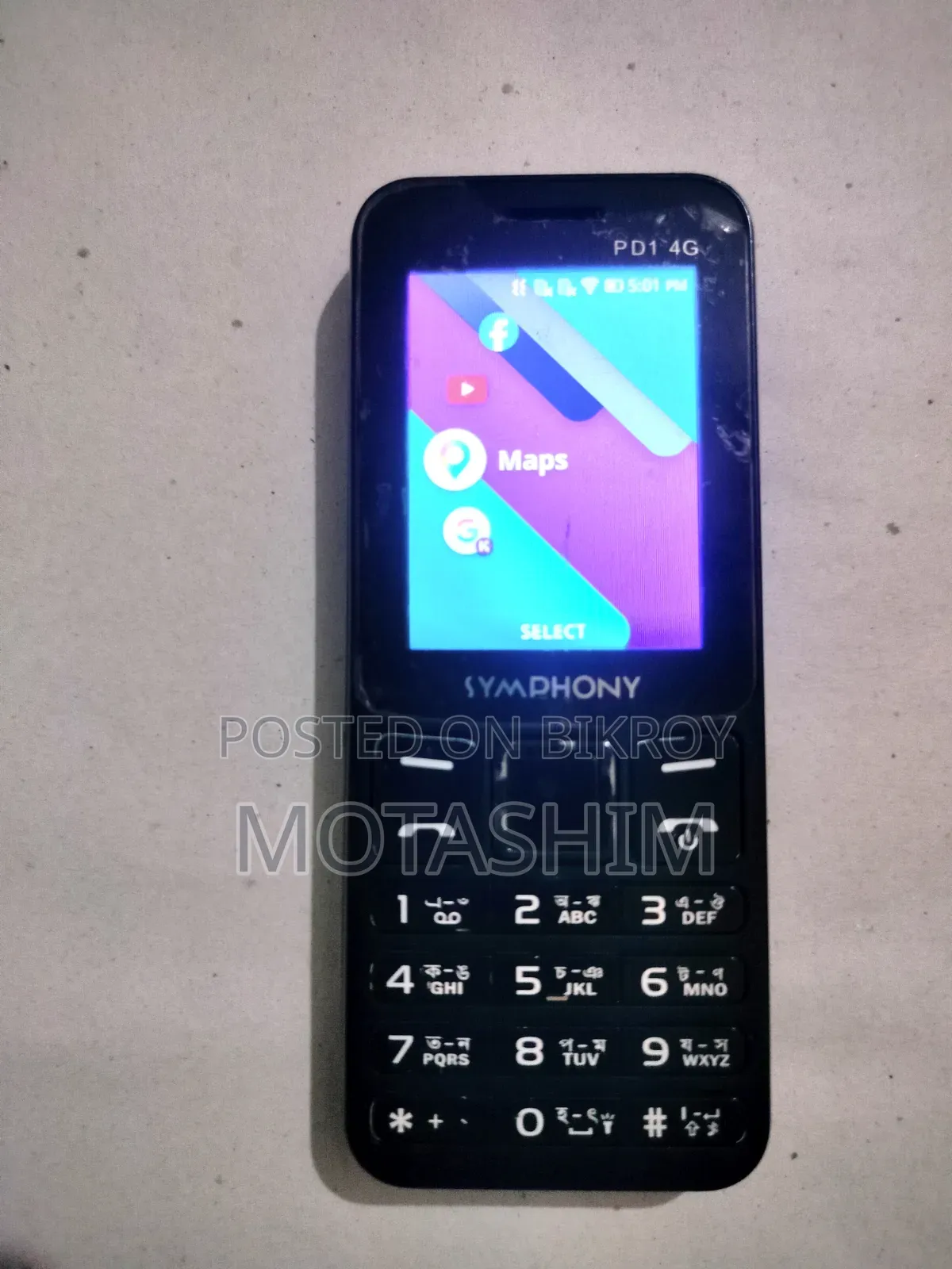 New Symphony PD1 4G 4 GB Black