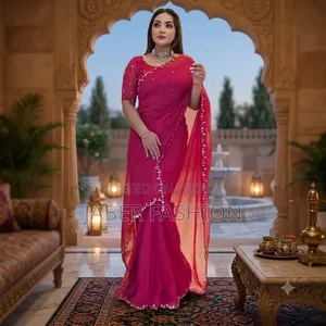Semi-Muslin Royal Beauty and Comfort Saree