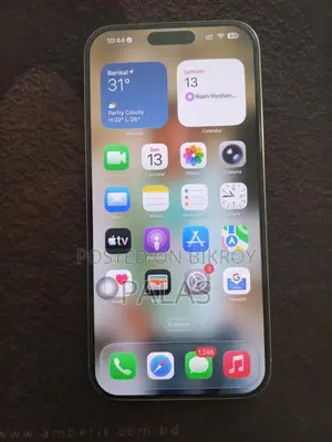 অ্যাপল আইফোন ১৬ প্রো ম্যাক্স ২৫৬ জিবি গ্রে
