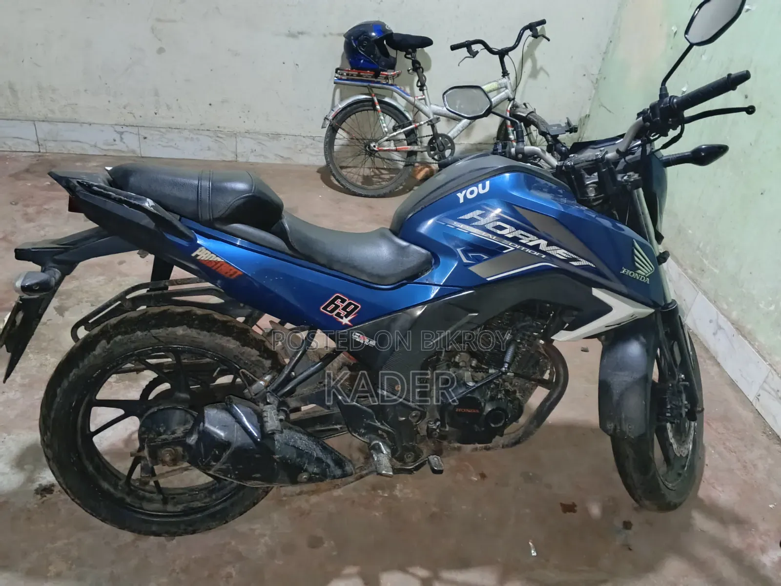 হোন্ডা হর্নেট ২০১৮ ব্লু