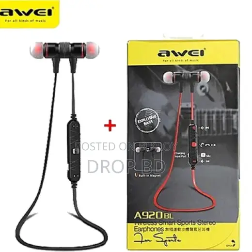 AWEI A920BL Wireless Magnetic Earphones