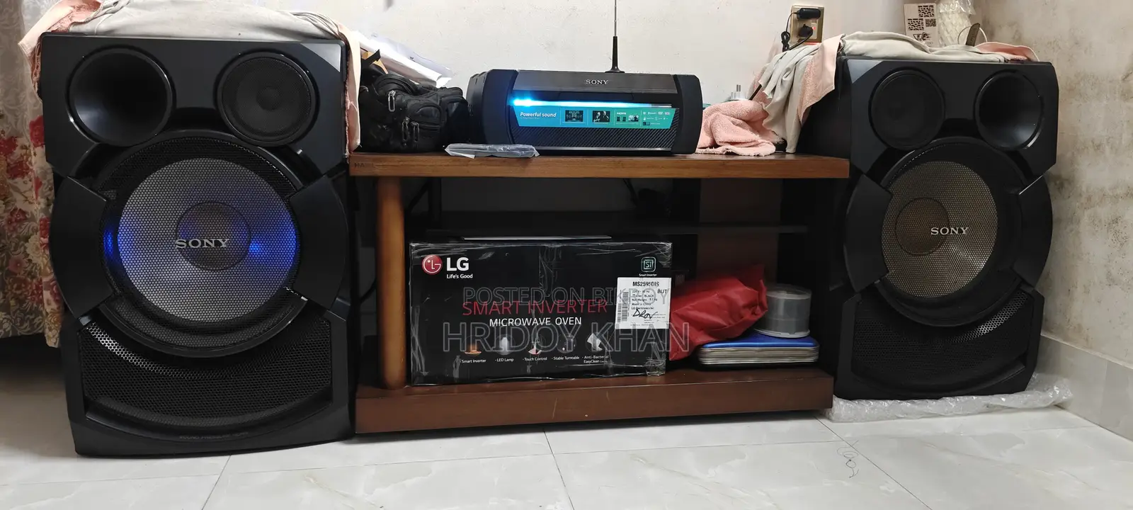 Sony Shake-X70d High Power Home Audio Speaker System With DVD