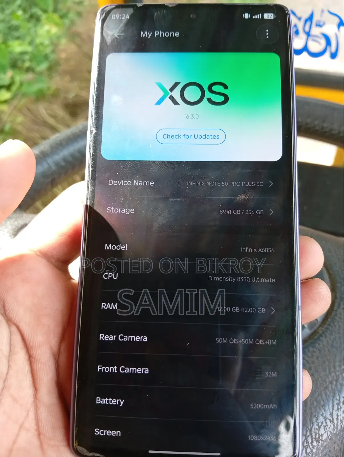 Infinix Note 50 Pro+ 256 GB Purple