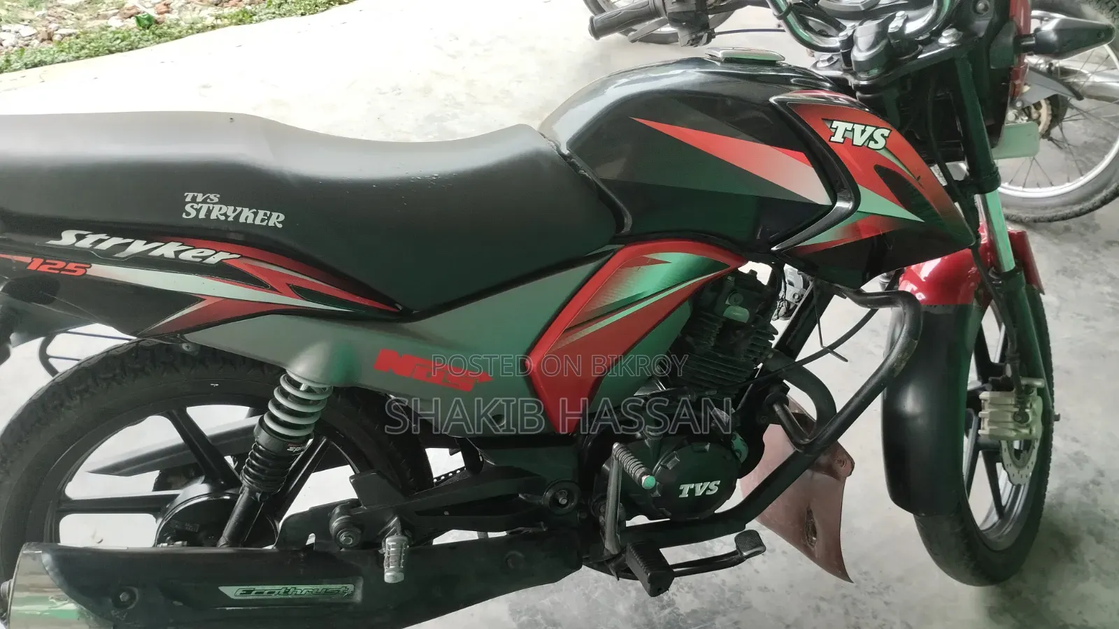 New TVS Stryker 125 2021 Red