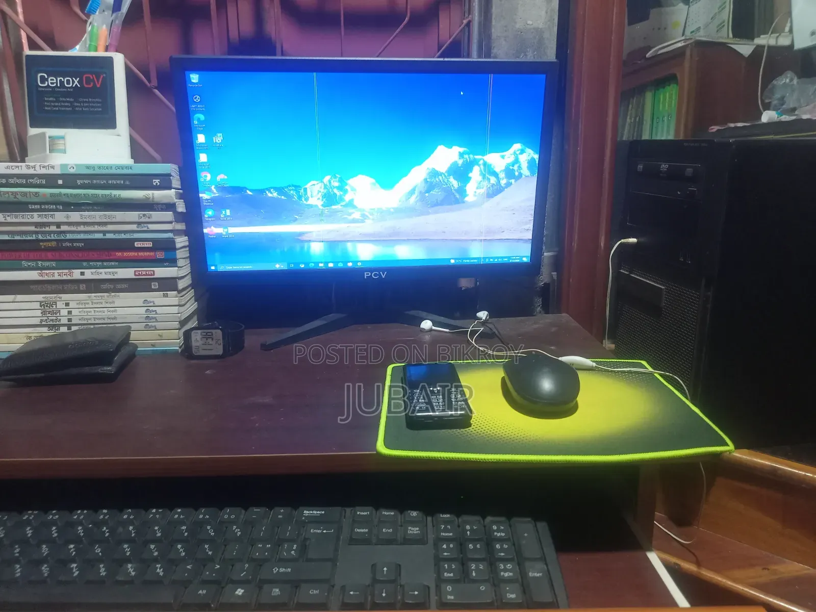 Desktop Computer Dell 8GB Intel Core I3 HDD+SSD 512GB