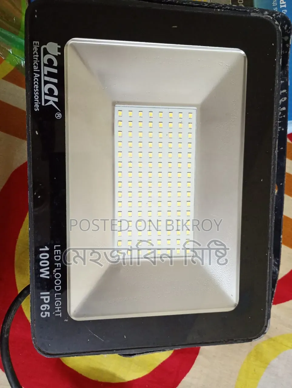 ক্লিক স্লিম এলইডি লাইট ১০০ডব্লিউ