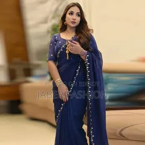 Semi-Muslin Royal Beauty and Comfort Saree