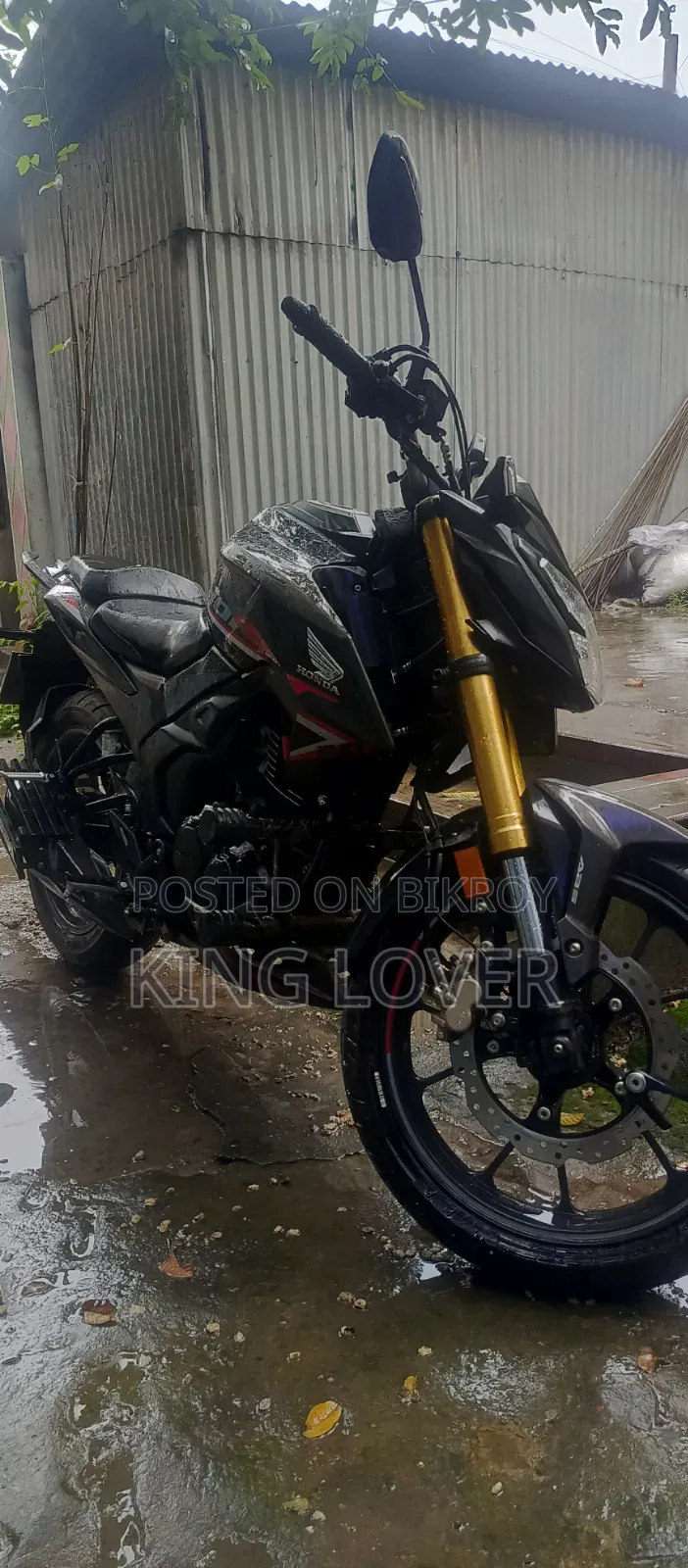 হোন্ডা হর্নেট ২.০ ২০২৪ ব্ল্যাক