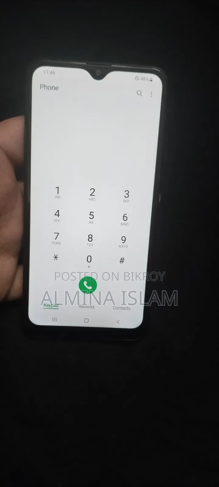 Samsung A10 32 GB Black