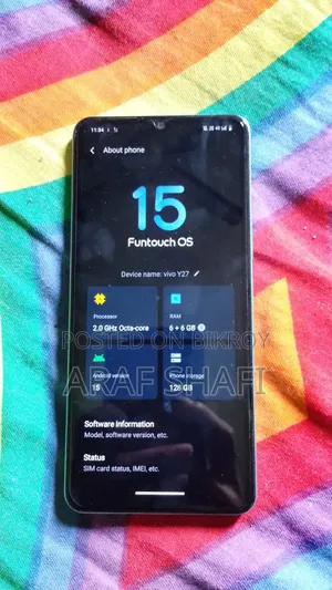 Vivo Y27 128 GB Blue
