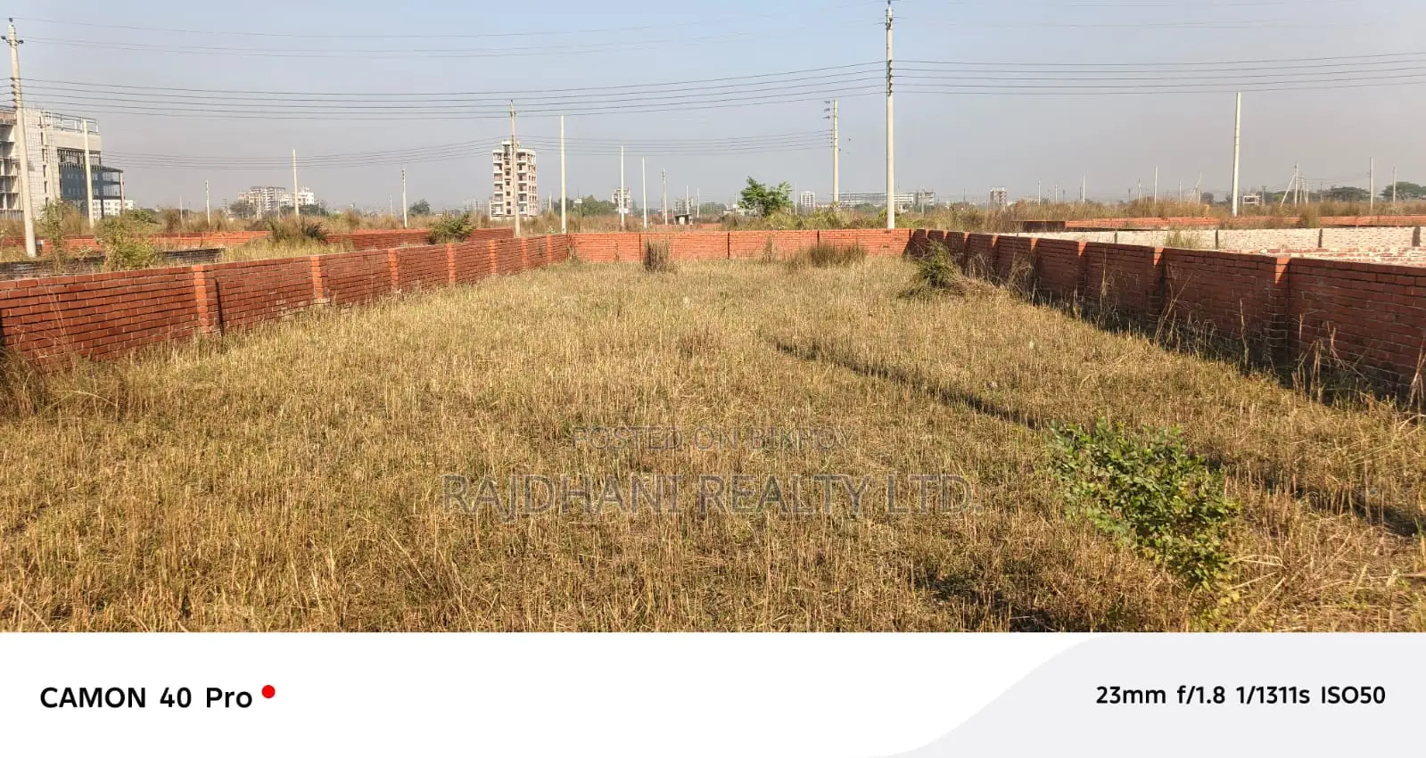 N Block, 30 Katha Plot for Sale in Bashundhara, Baridhara.
